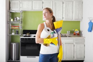 städtips för att städa köket snabbt och enkelt